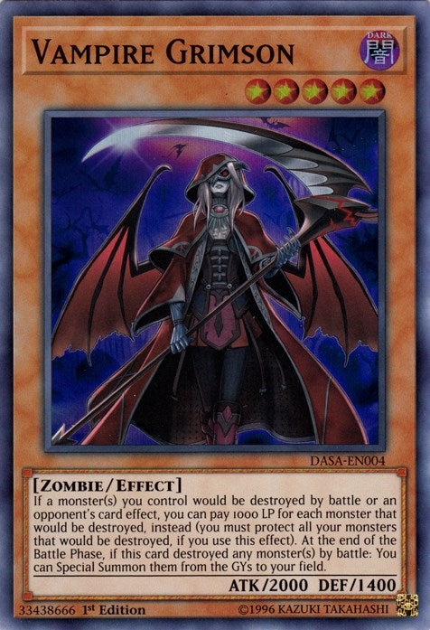 Image for Vampire Grimson (Dark Saviors) (DASA-EN004) - YuGiOh
