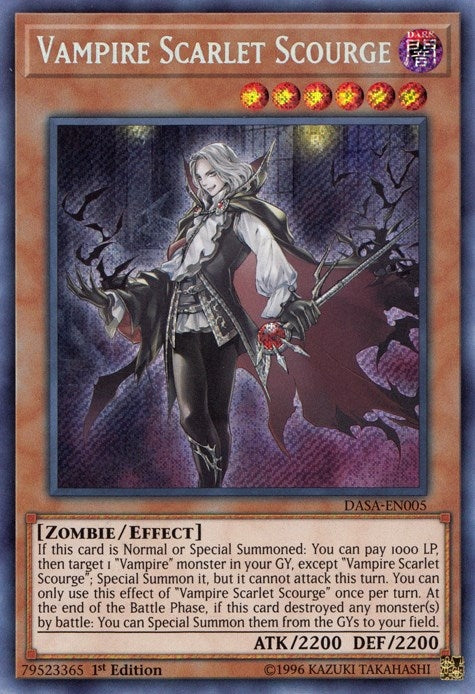 Image for Vampire Scarlet Scourge (Dark Saviors) (DASA-EN005) - YuGiOh