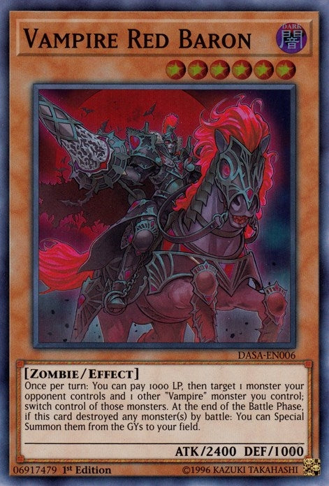 Image for Vampire Red Baron (Dark Saviors) (DASA-EN006) - YuGiOh
