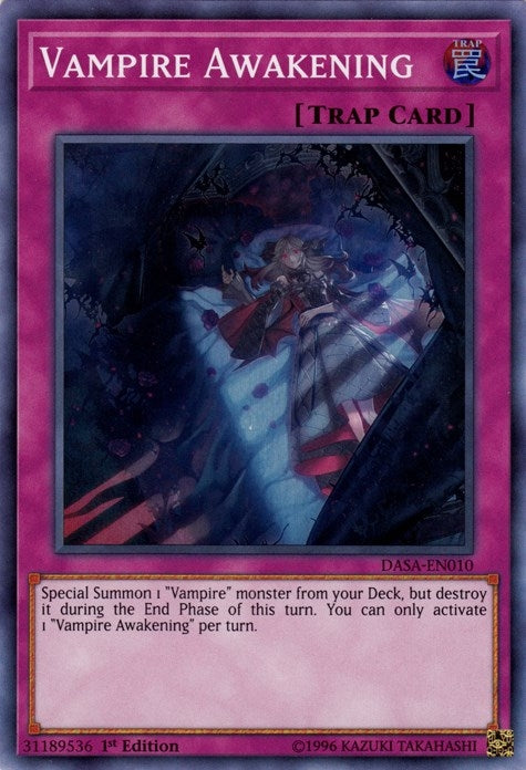 Image for Vampire Awakening (Dark Saviors) (DASA-EN010) - YuGiOh