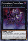 Image for Crimson Knight Vampire Bram (Dark Saviors) (DASA-EN013) - YuGiOh