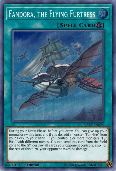 Image for Fandora, the Flying Furtress (Dark Saviors) (DASA-EN024) - YuGiOh