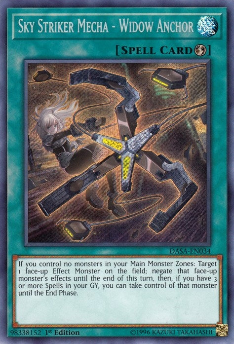 Image for Sky Striker Mecha - Widow Anchor (Dark Saviors) (DASA-EN034) - YuGiOh