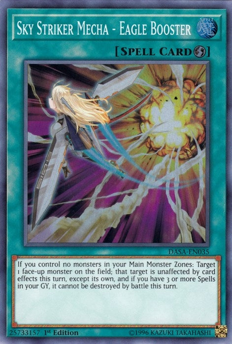 Image for Sky Striker Mecha - Eagle Booster (Dark Saviors) (DASA-EN035) - YuGiOh