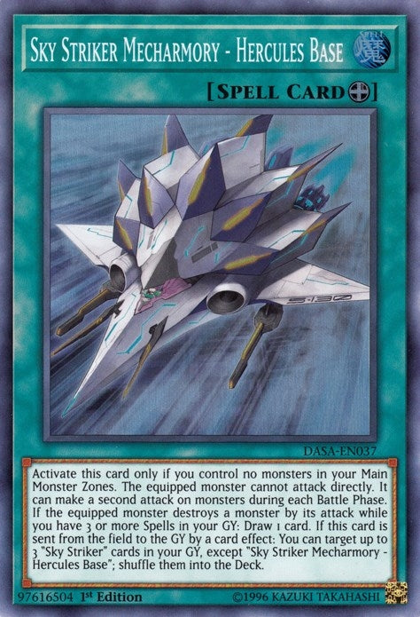 Image for Sky Striker Mecharmory - Hercules Base (Dark Saviors) (DASA-EN037) - YuGiOh