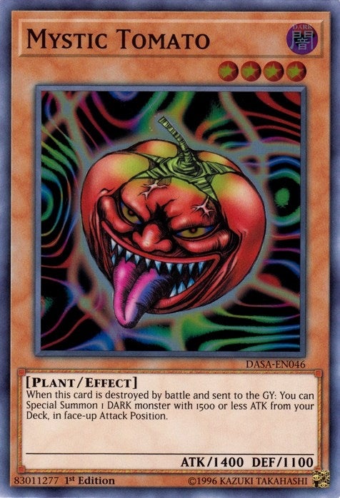 Image for Mystic Tomato (Dark Saviors) (DASA-EN046) - YuGiOh