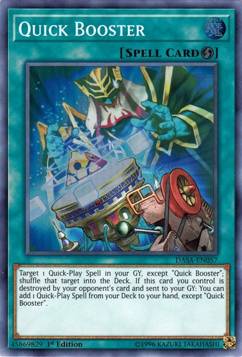 Image for Quick Booster (Dark Saviors) (DASA-EN057) - YuGiOh