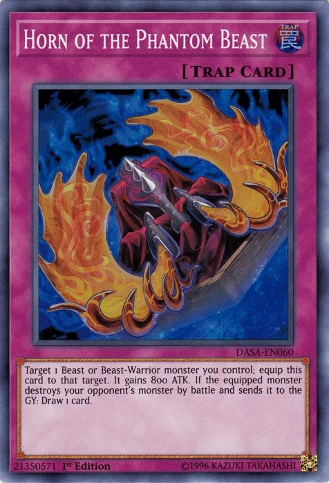 Image for Horn of the Phantom Beast (Dark Saviors) (DASA-EN060) - YuGiOh
