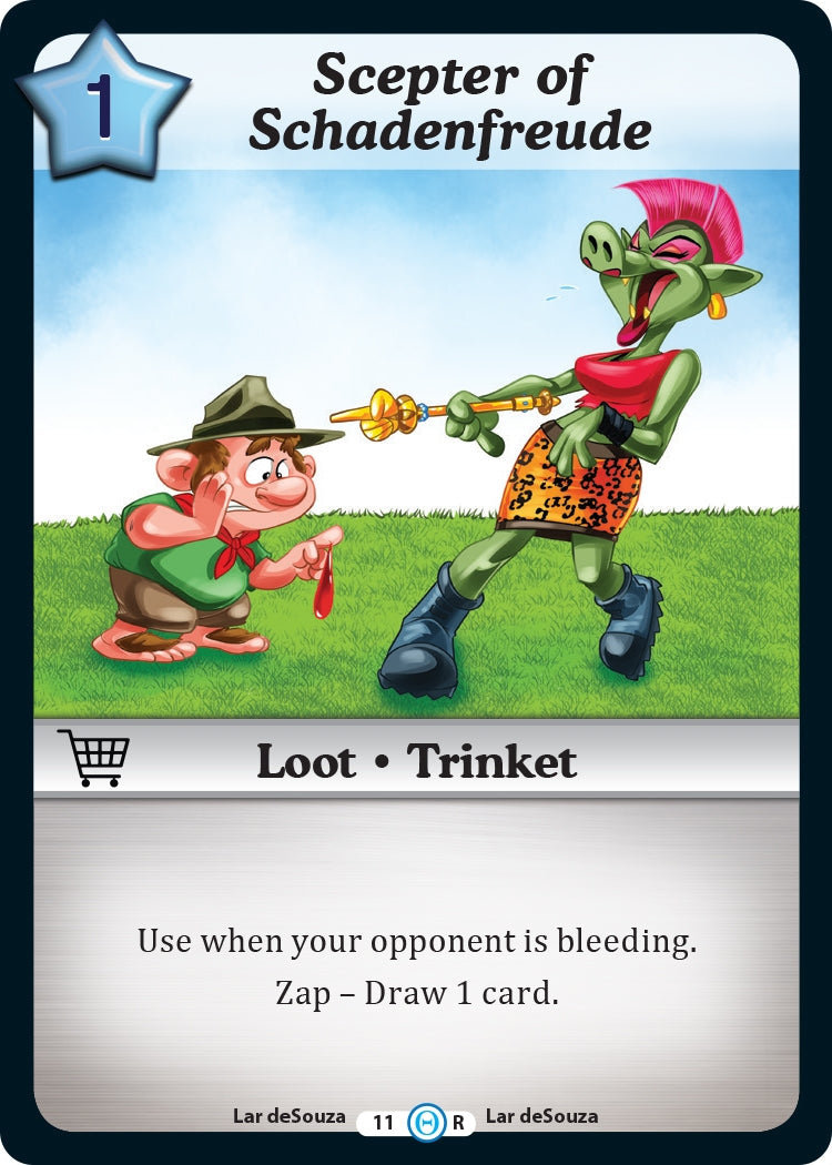 Image for Scepter of Schadenfreude (The Desolation of Blarg) (11) - Munchkin CCG