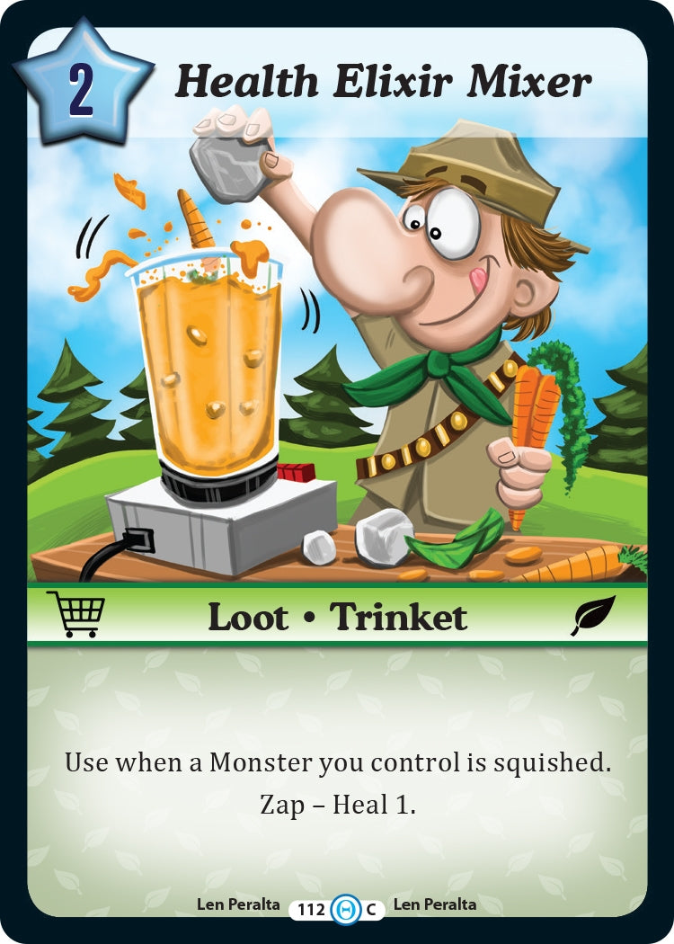 Image for Health Elixir Mixer (The Desolation of Blarg) (112) - Munchkin CCG