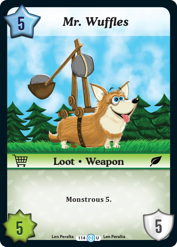 Image for Mr. Wuffles (The Desolation of Blarg) (114) - Munchkin CCG