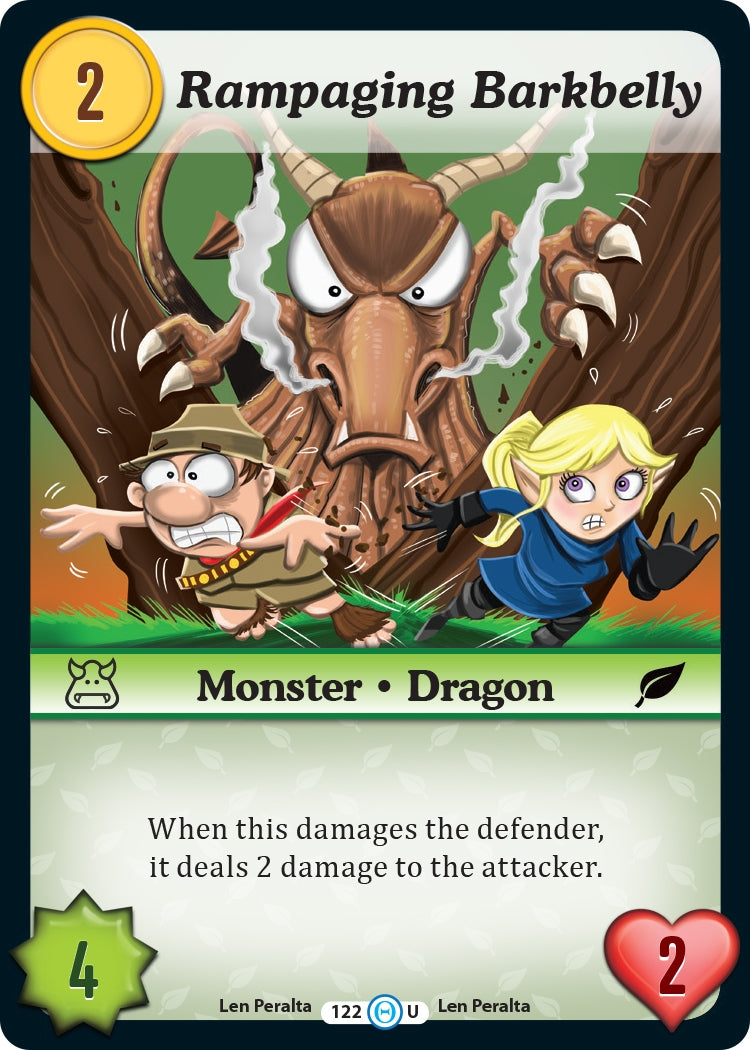 Image for Rampaging Barkbelly (The Desolation of Blarg) (122) - Munchkin CCG