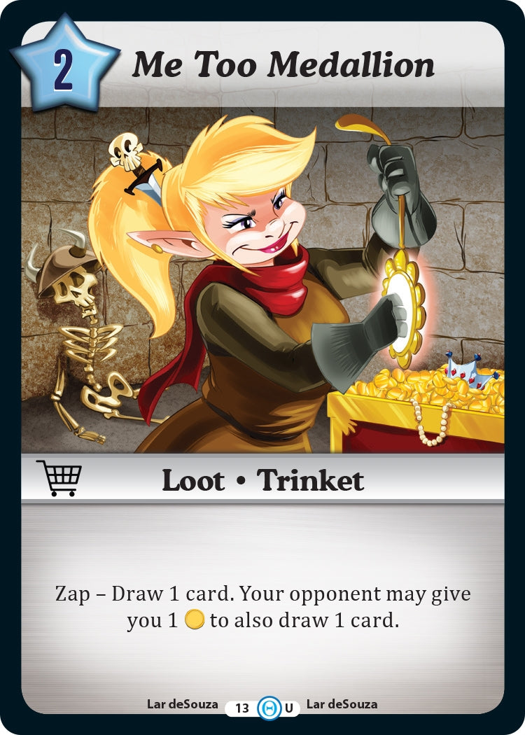 Image for Me Too Medallion (The Desolation of Blarg) (13) - Munchkin CCG