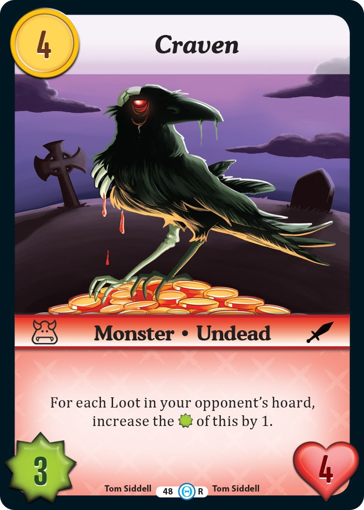 Image for Craven (The Desolation of Blarg) (48) - Munchkin CCG