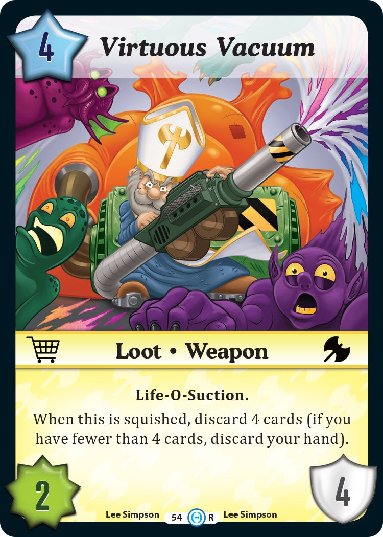 Image for Virtuous Vacuum (The Desolation of Blarg) (54) - Munchkin CCG