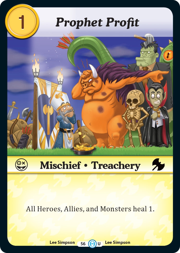 Image for Prophet Profit (The Desolation of Blarg) (56) - Munchkin CCG