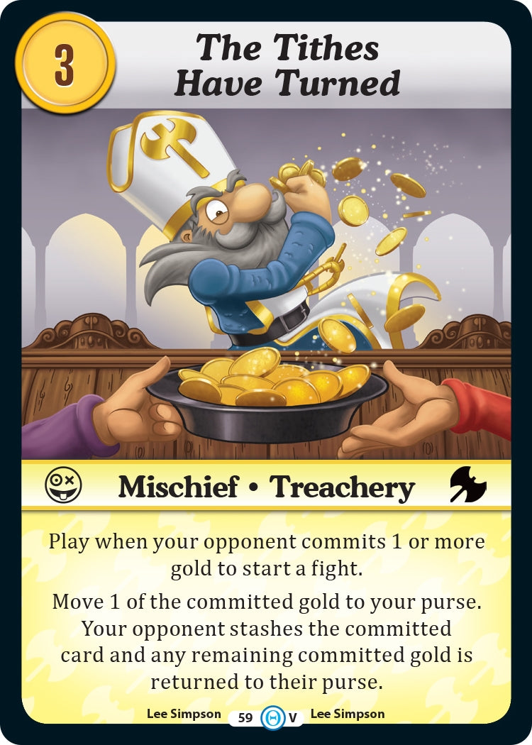 Image for The Tithes Have Turned (The Desolation of Blarg) (59) - Munchkin CCG