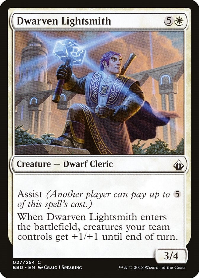 Image for Dwarven Lightsmith (Battlebond) (27) - Magic: The Gathering