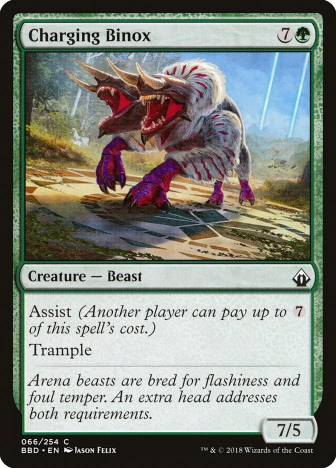 Image for Charging Binox (Battlebond) (66) - Magic: The Gathering