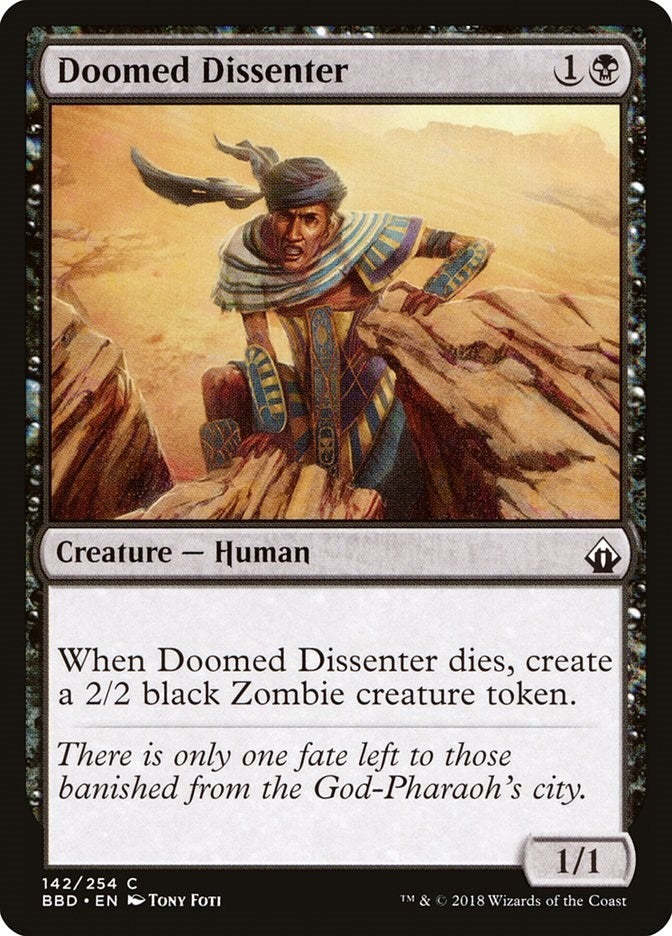 Image for Doomed Dissenter (Battlebond) (142) - Magic: The Gathering