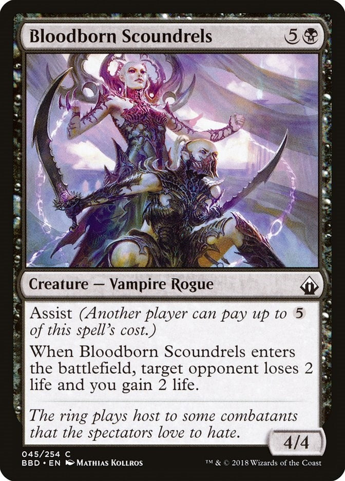 Image for Bloodborn Scoundrels (Battlebond) (45) - Magic: The Gathering