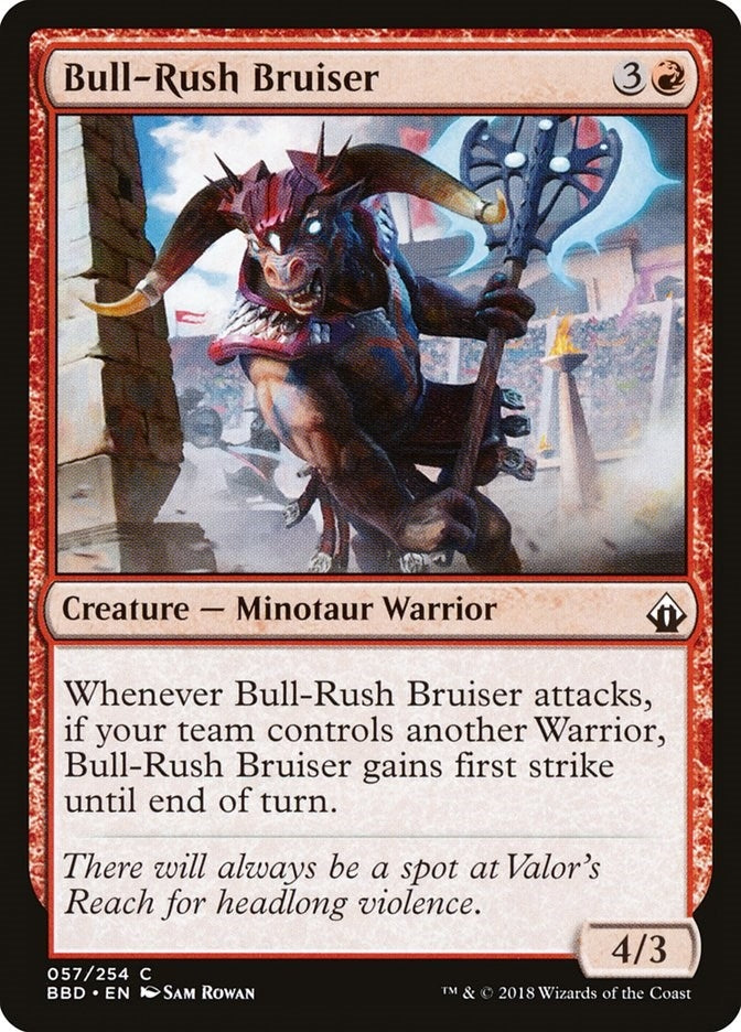 Image for Bull-Rush Bruiser (Battlebond) (57) - Magic: The Gathering