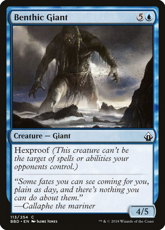 Image for Benthic Giant (Battlebond) (113) - Magic: The Gathering