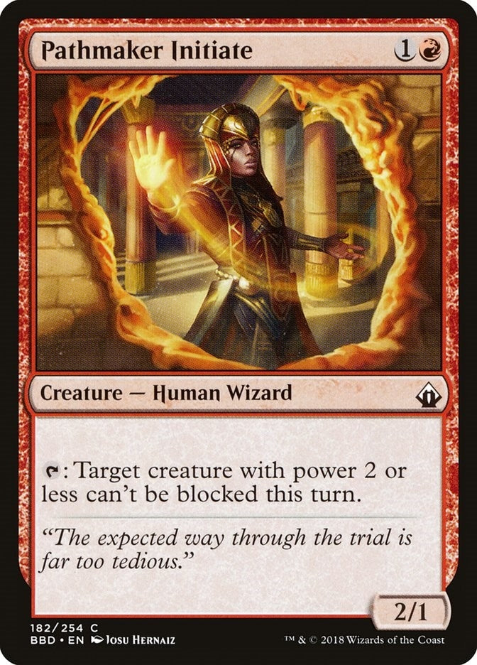 Image for Pathmaker Initiate (Battlebond) (182) - Magic: The Gathering