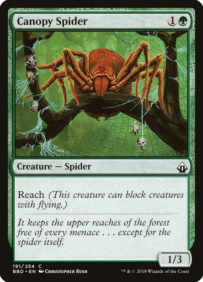 Image for Canopy Spider (Battlebond) (191) - Magic: The Gathering