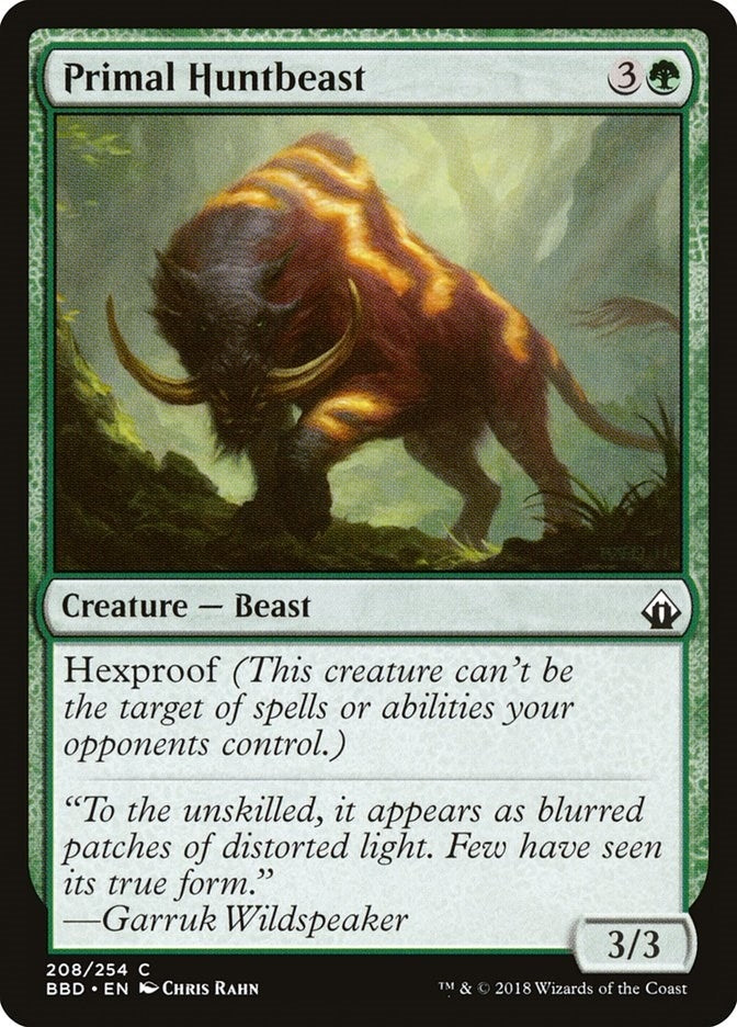 Image for Primal Huntbeast (Battlebond) (208) - Magic: The Gathering