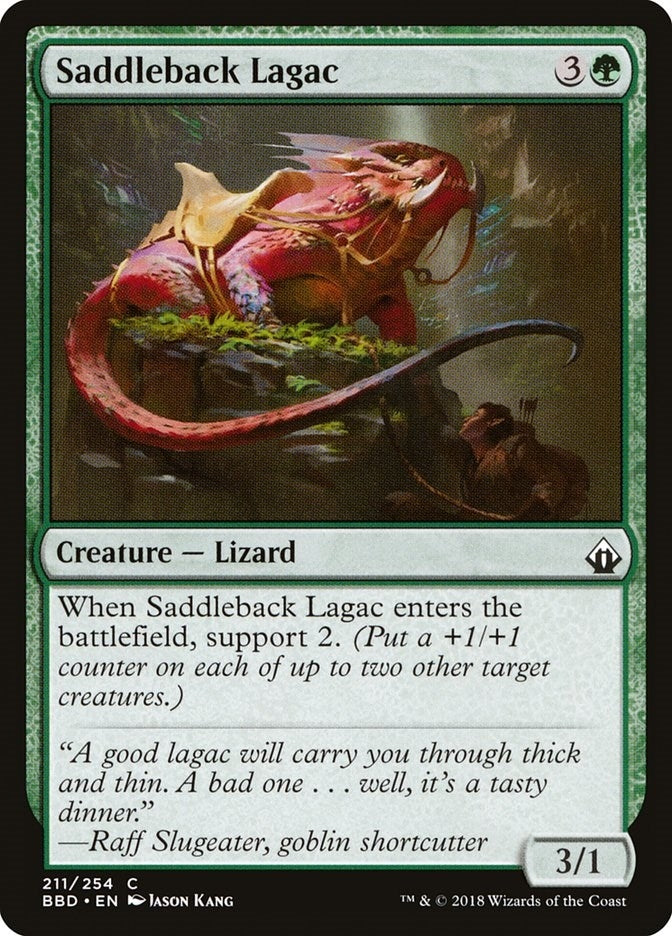 Image for Saddleback Lagac (Battlebond) (211) - Magic: The Gathering