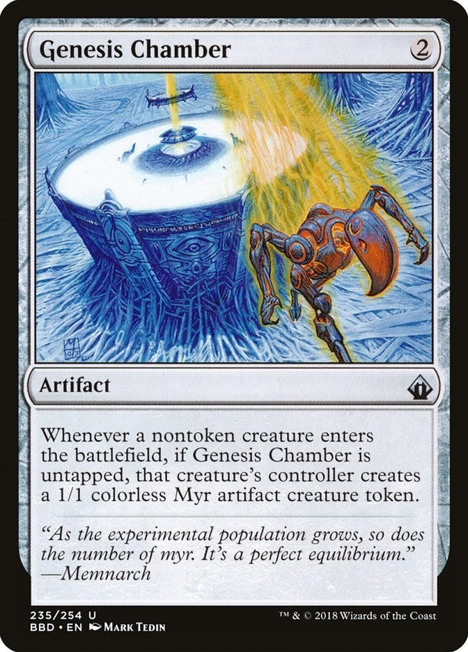 Image for Genesis Chamber (Battlebond) (235) - Magic: The Gathering