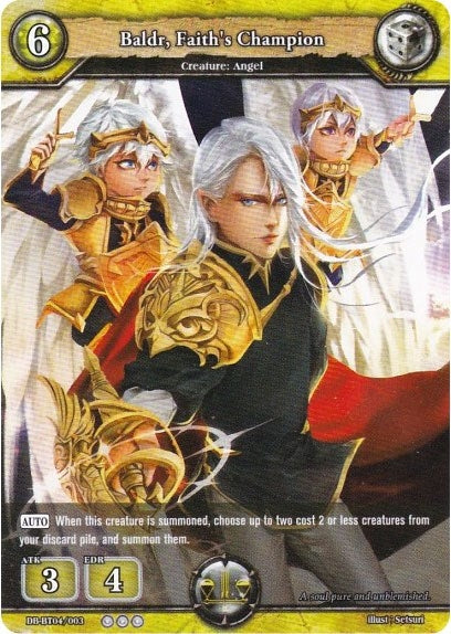 Image for Baldr, Faith's Champion (Surge of Titans) (DB-BT04/003) - Dragoborne