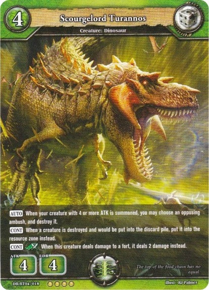 Image for Scourgelord Turannos (Surge of Titans) (DB-BT04/018) - Dragoborne