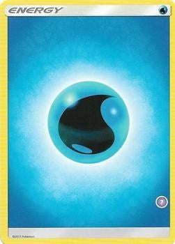 Image for Water Energy (7) (SM Trainer Kit: Alolan Sandslash & Alolan Ninetales) - Pokemon