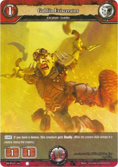Image for Goblin Eviscerator (Surge of Titans) (DB-BT04/061) - Dragoborne