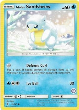 Image for Alolan Sandshrew (14) (SM Trainer Kit: Alolan Sandslash & Alolan Ninetales) (19/145) - Pokemon