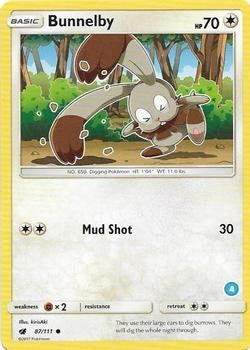 Image for Bunnelby (4) (SM Trainer Kit: Alolan Sandslash & Alolan Ninetales) (87/111) - Pokemon