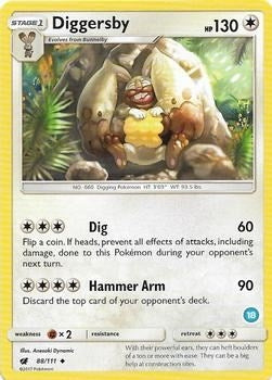 Image for Diggersby (18) (SM Trainer Kit: Alolan Sandslash & Alolan Ninetales) (88/111) - Pokemon