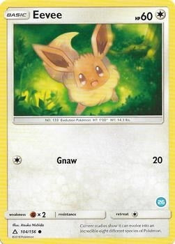 Image for Eevee (26) (SM Trainer Kit: Alolan Sandslash & Alolan Ninetales) (104/156) - Pokemon