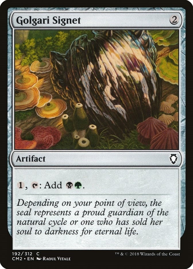 Image for Golgari Signet (192) (Commander Anthology Volume II) (192) - Magic: The Gathering