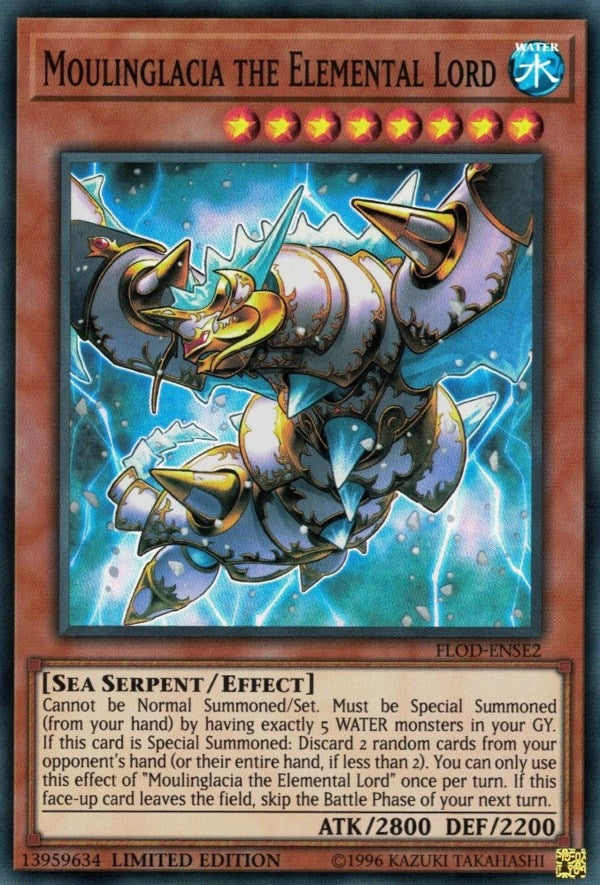 Image for Moulinglacia the Elemental Lord (Flames of Destruction) (FLOD-ENSE2) - YuGiOh