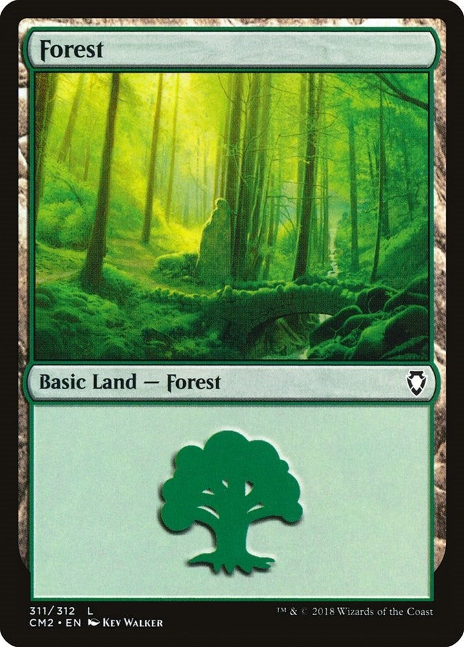 Image for Forest (311) (Commander Anthology Volume II) (311) - Magic: The Gathering