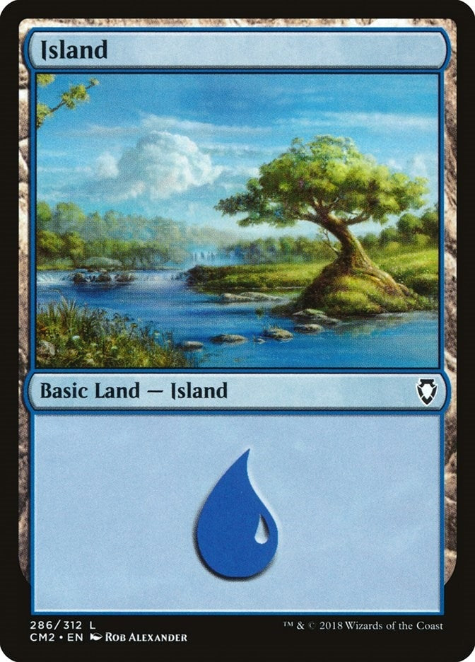 Image for Island (286) (Commander Anthology Volume II) (286) - Magic: The Gathering