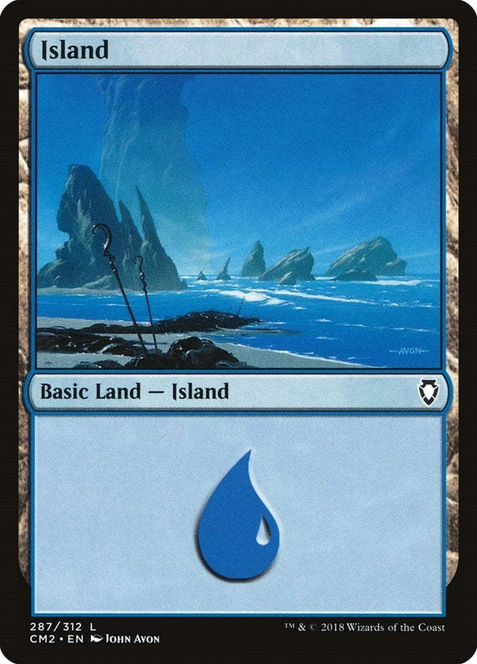 Image for Island (287) (Commander Anthology Volume II) (287) - Magic: The Gathering