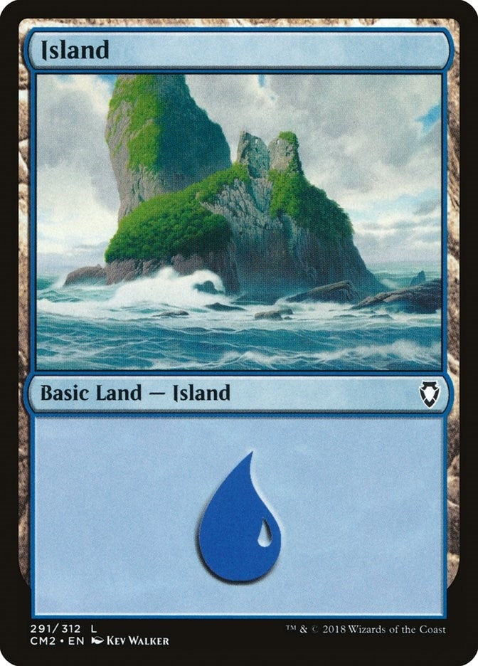 Image for Island (291) (Commander Anthology Volume II) (291) - Magic: The Gathering