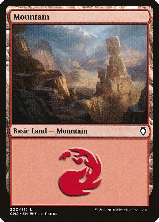 Image for Mountain (300) (Commander Anthology Volume II) (300) - Magic: The Gathering