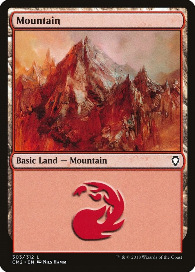 Image for Mountain (303) (Commander Anthology Volume II) (303) - Magic: The Gathering