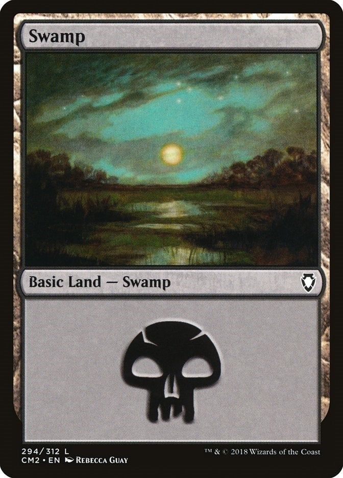 Image for Swamp (294) (Commander Anthology Volume II) (294) - Magic: The Gathering