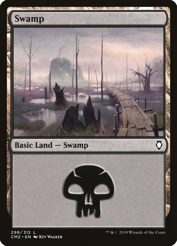 Image for Swamp (298) (Commander Anthology Volume II) (298) - Magic: The Gathering